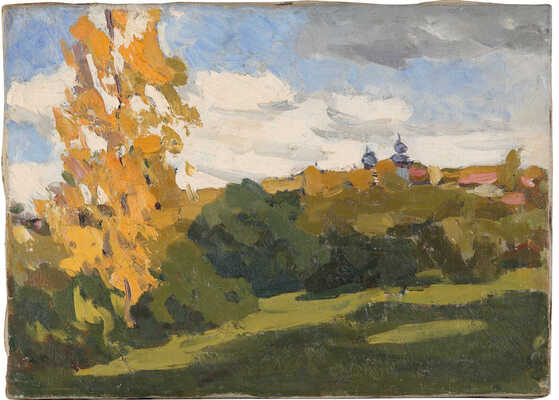 Кожанов Николай Васильевич. Осенний ветреный день 